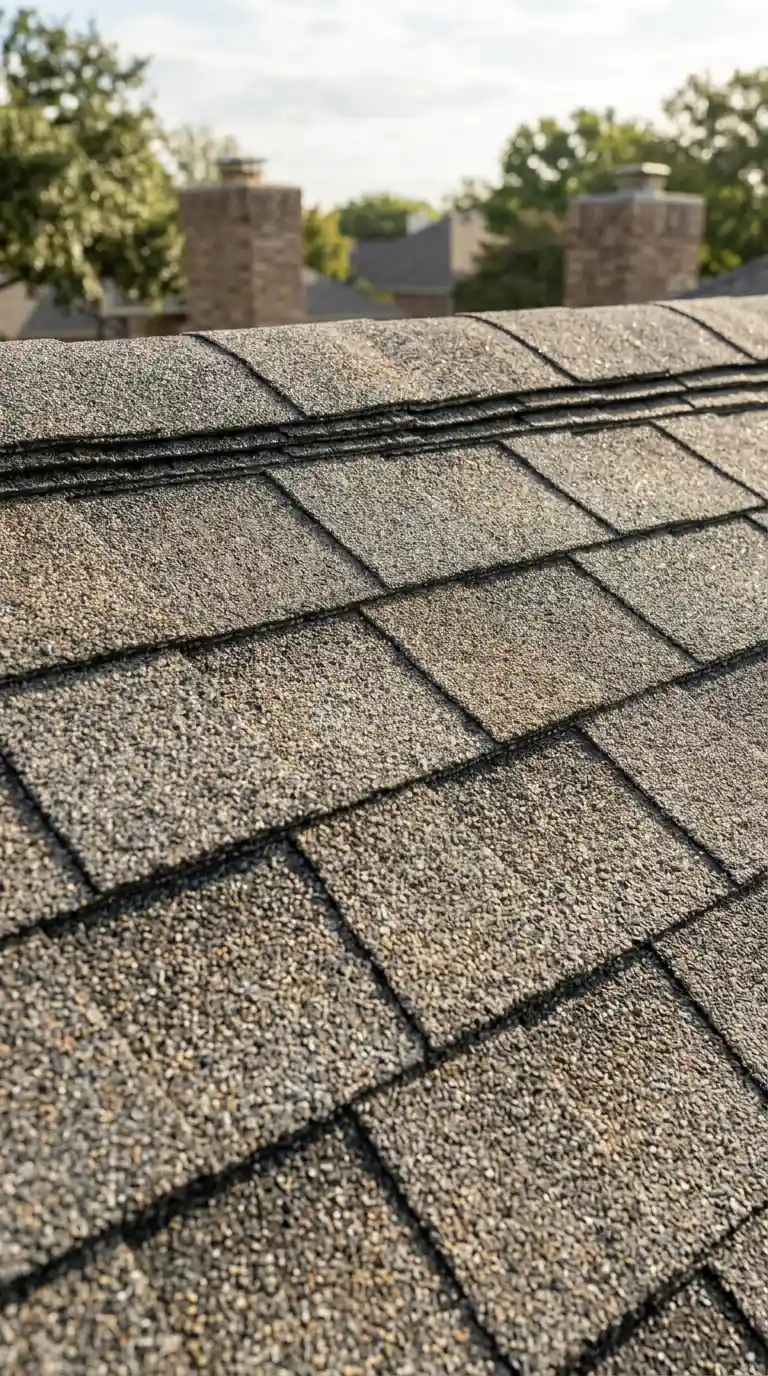 Showing the damage that a single hailstone could cause to a roof 